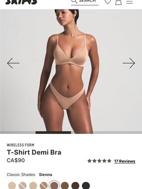 Skims Wireless Form T-Shirt Bra